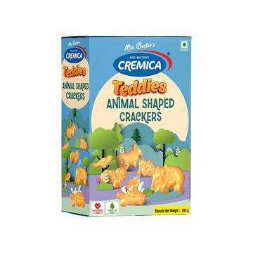 Cremica Teddies Animal Shaped Crackers Biscuit